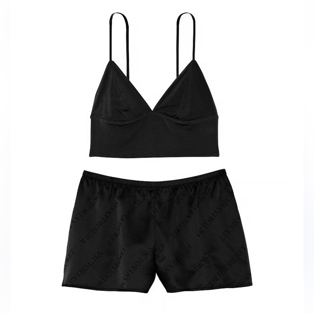 Victoria's Secret Black Pajama Set